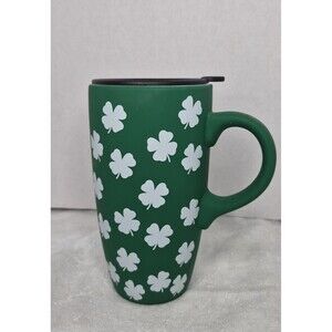 Sheffield Home Clover Cottage St Patrick's Day  Lucky Irish Mug Shamrock Coffee